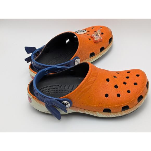 Dragon Ball Z x Crocs Classic Clog Goku 210826-90H Unisex Size MEN 6 WOMEN 8 - Picture 6 of 9
